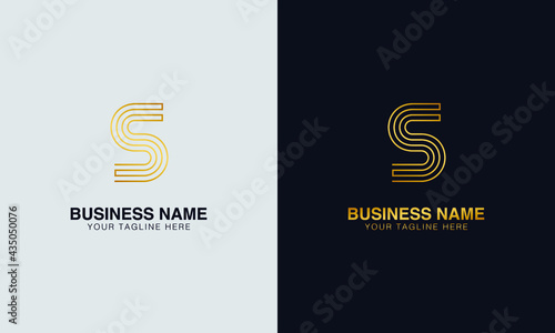 S SS initial logo | initial based abstract modern minimal creative logo, vector template image. luxury logotype logo, real estate homie logo. typography logo. initials logo.