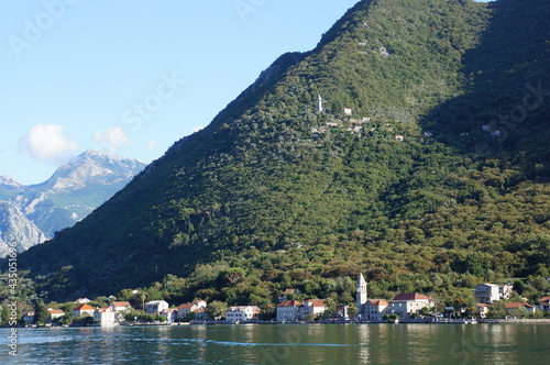Coastline near the Bay of Kotor, Montenegro