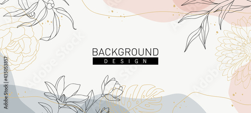 Modern abstract elements set, minimal design, vector illustration.