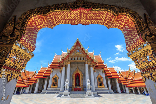 Marble Temple, Bangkok Thailand © Podsawat