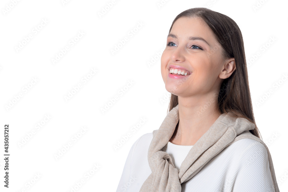 portrait of confident beautiful young woman portrait of confident beautiful young woman