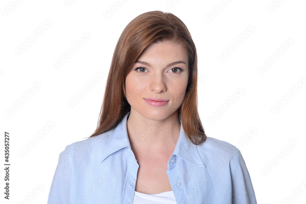 portrait of beautiful smiling young woman portrait of beautiful smiling young woman