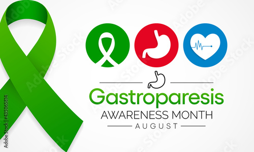 Gastroparesis Awareness Month is observed each year in August. it is a long-term (chronic) condition where the stomach cannot empty in the normal way. Food passes through the stomach slower than usual