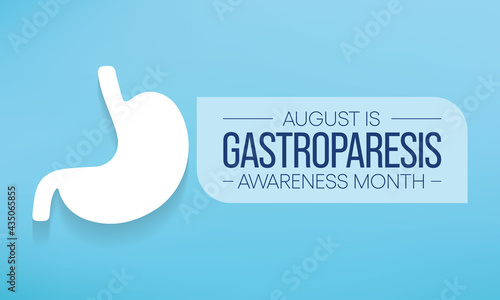 Gastroparesis Awareness Month is observed each year in August. it is a long-term (chronic) condition where the stomach cannot empty in the normal way. Food passes through the stomach slower than usual
