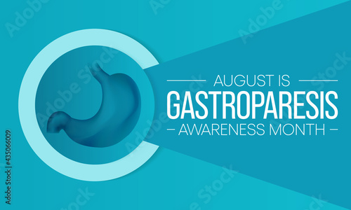 Gastroparesis Awareness Month is observed each year in August. it is a long-term (chronic) condition where the stomach cannot empty in the normal way. Food passes through the stomach slower than usual