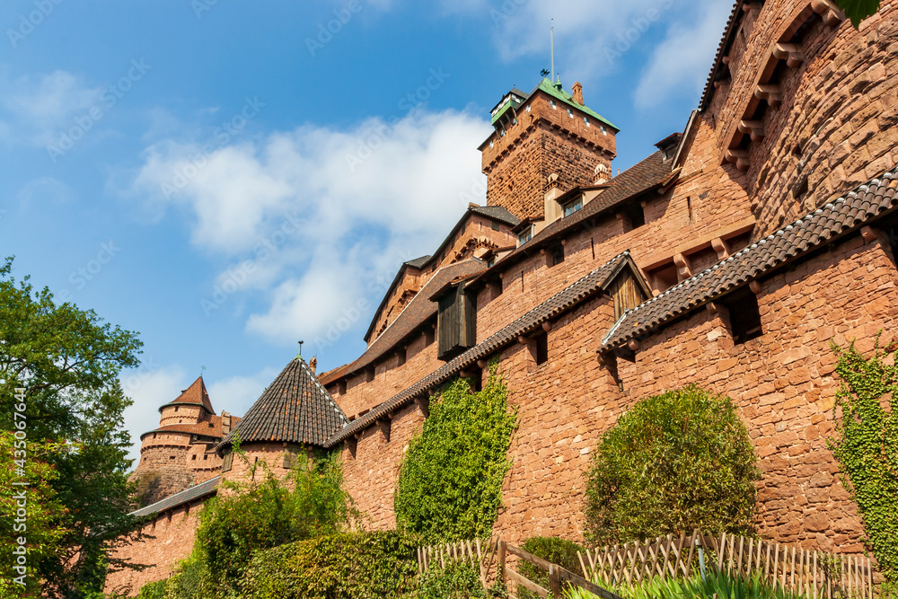 Old castle in Alsace