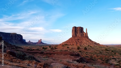 Monument valley at sunset © Alexander