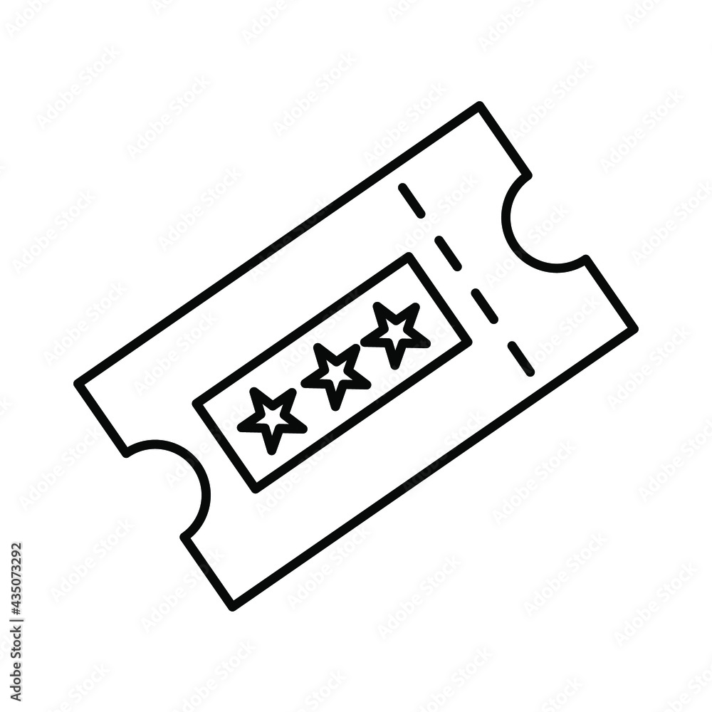 Ticket icons. Ticket symbol vector elements for infographic web. Ticket icons. Ticket symbol vector elements for infographic web.