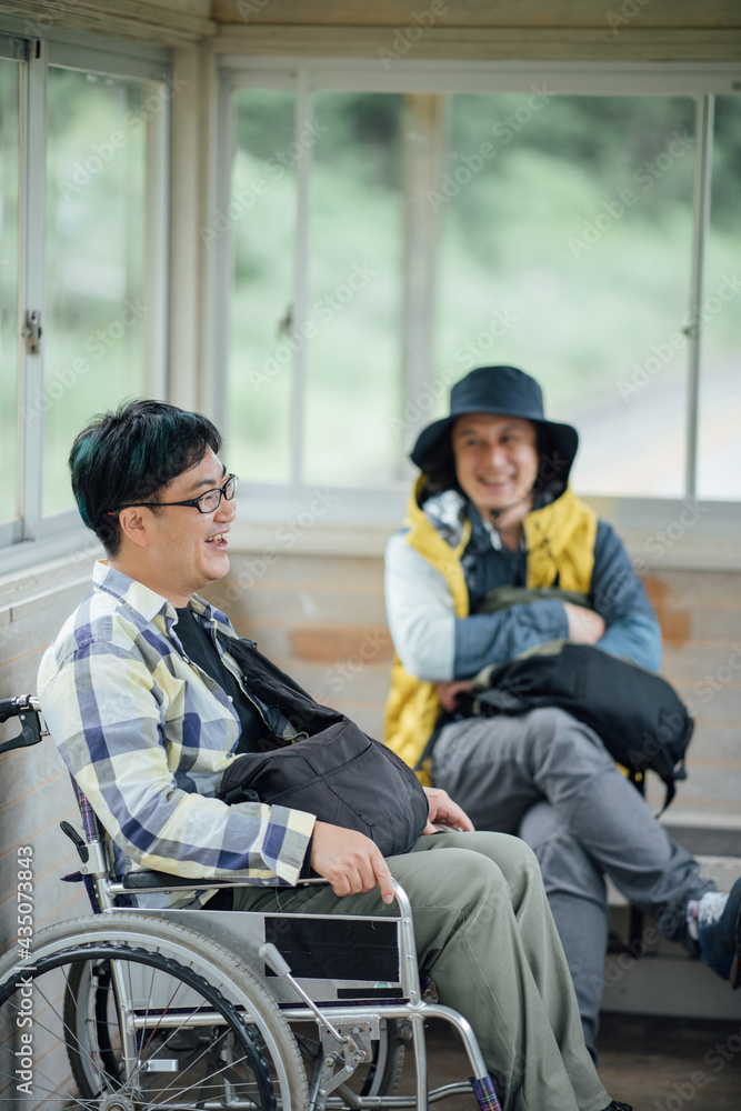 【車椅子】(男性)冒険の旅 【車椅子】(男性)冒険の旅