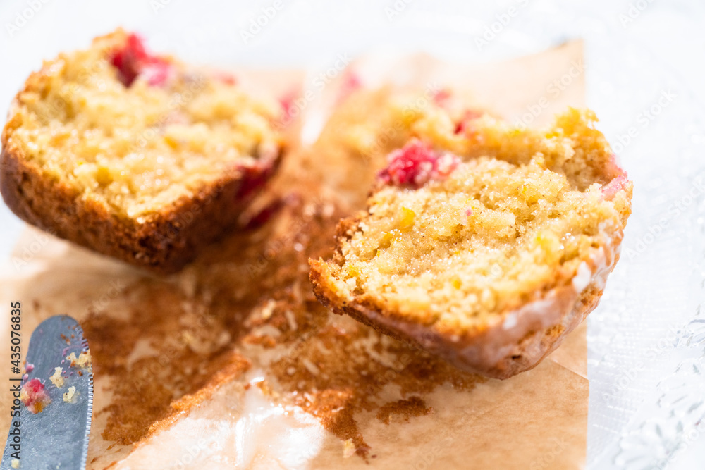 Cranberry muffins Cranberry muffins