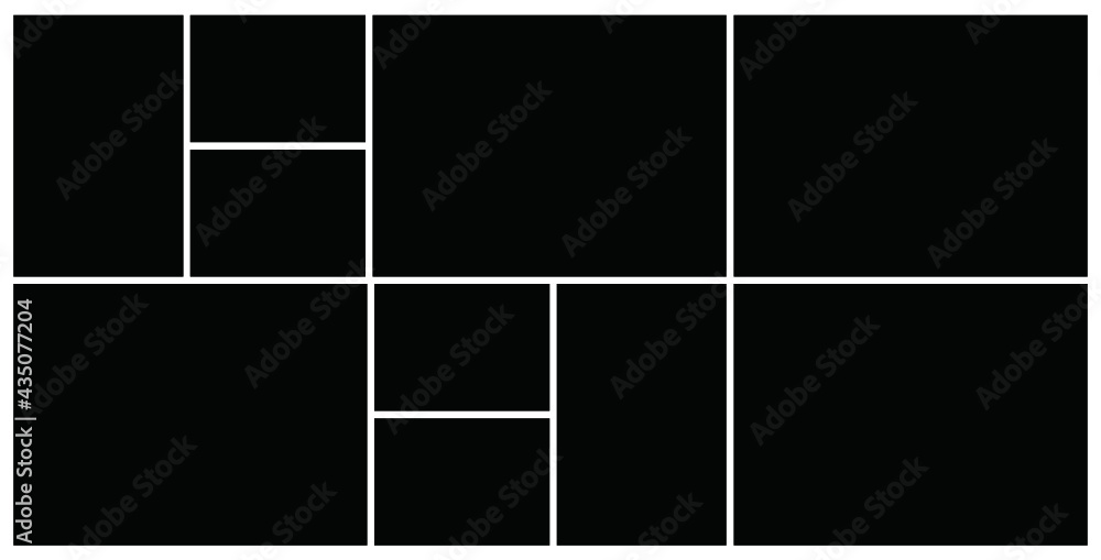 Photo frame templates collage Photo frame templates collage