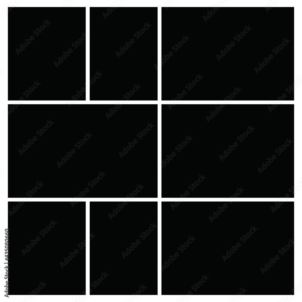 Photo frame templates collage Photo frame templates collage