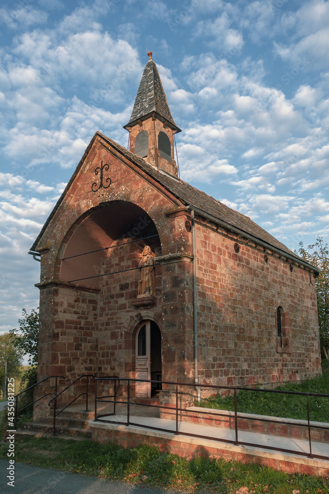 Fototapeta premium Sur les chemins de Saint Jacques de Compostelle 