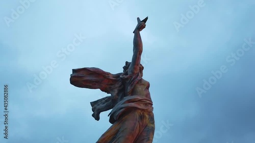 Volgograd, Russia - 09.05.2021: Motherland Monument