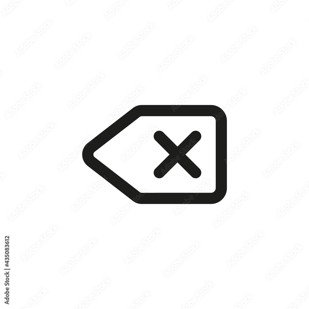 Remove, delete button icon. Cross sign for cancel or close UI button. Usage for web and mobile applications. Remove, delete button icon. Cross sign for cancel or close UI button. Usage for web and mobile applications.