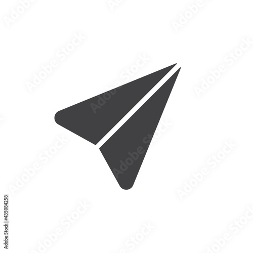 Send Icon. Paper Plane Icon. SVG Icon.