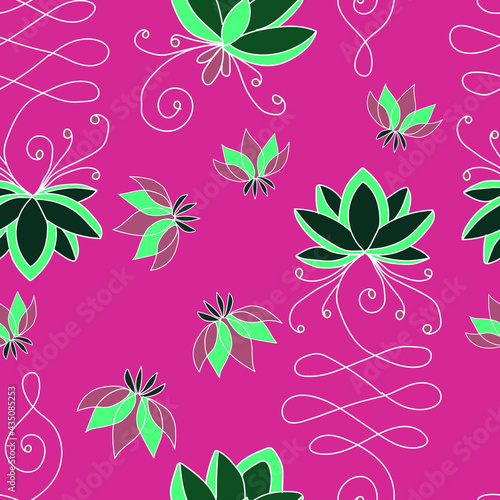 Yogate! Seamless pattern Collection 