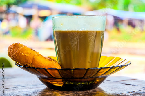 Coffee in the glass