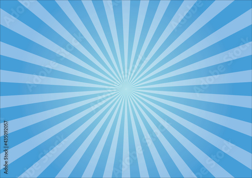 Stock Illustration - Halftone sunshine background,Abstract blue sunshine background.Sunburst and gradient background.Abstract summer sunny. 