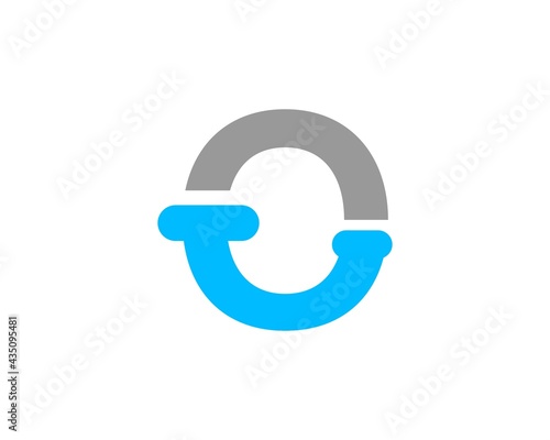 simple smile o logo