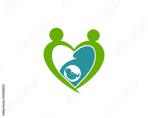 surrogacy and love simple logo