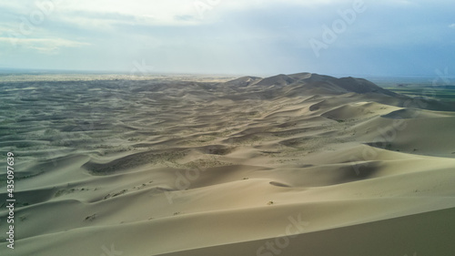 sand dunes in the Gobi desert in Mongolia
