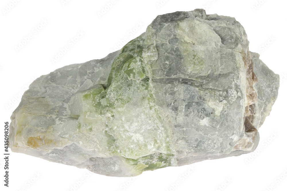 Scottish marble from Torrin, Isle of Skye isolated on white background Scottish marble from Torrin, Isle of Skye isolated on white background