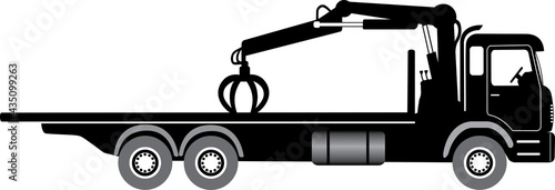 CAMION PLATEAU SIX ROUES