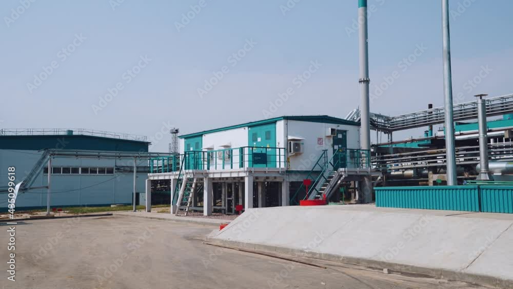 Facilities and structures on the territory of the fuel production plant Facilities and structures on the territory of the fuel production plant