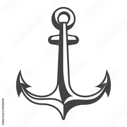 maritime anchor sketch