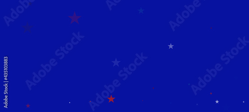 National American Stars Vector Background. USA Independence 11th of November Memorial President's 4th of July Veteran's Labor Day