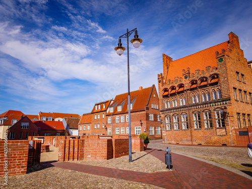Altstadt von Wismar in Mecklenburg-Vorpommern an der Ostsee