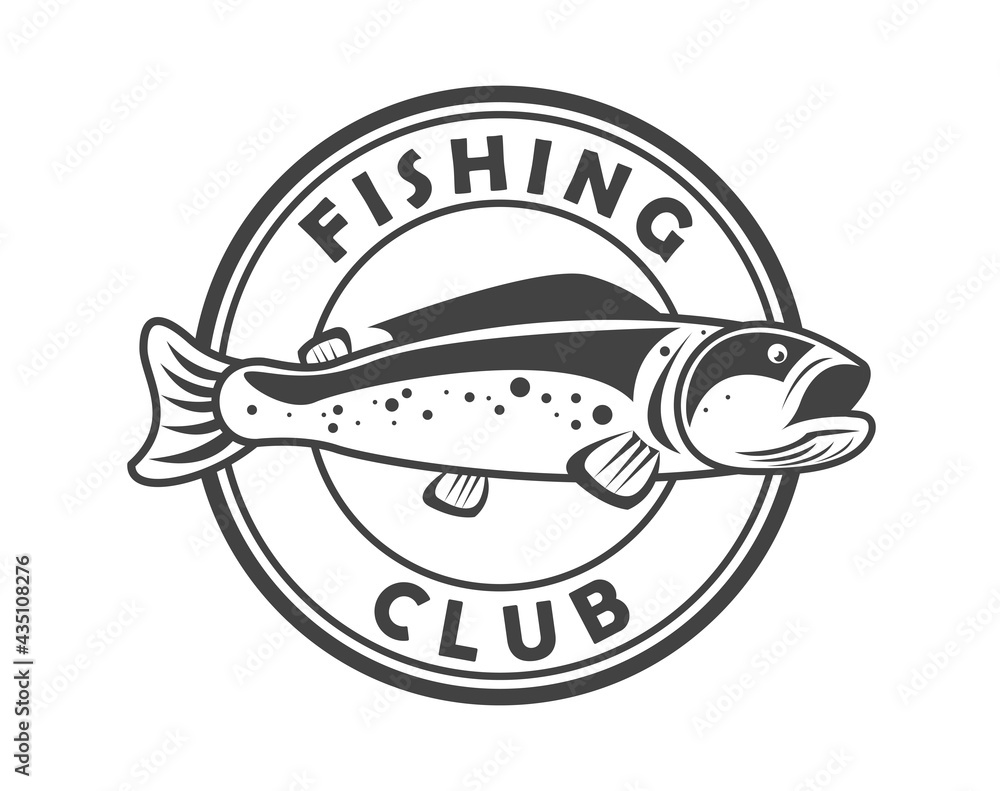 fishing club seal fishing club seal