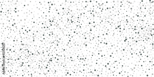  Silver glitter confetti on a white background. Luxury festive background. Decorative element. Element of design. Vector illustration, EPS 10.