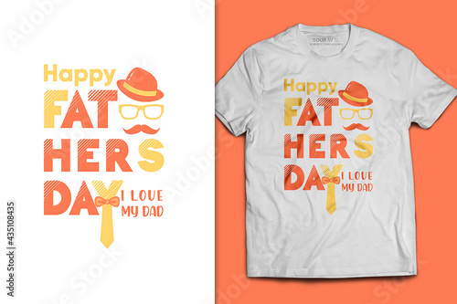 Father's day t-shirt design - i love my dad