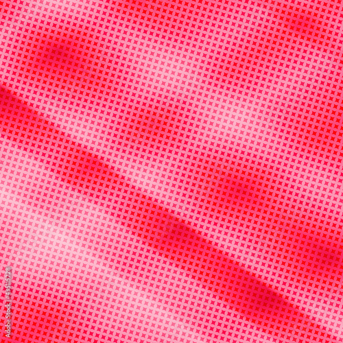 90-s style. Creative illustration in halftone style with pink gradient. Abstract colorful geometric background. Pattern for wallpaper, web page, textures