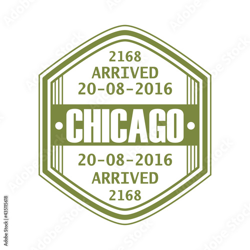 international travel stamp