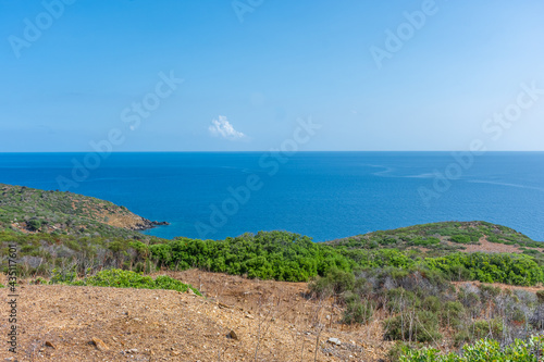 The beautiful landscape of Asiniara Island  Sardinia Italy