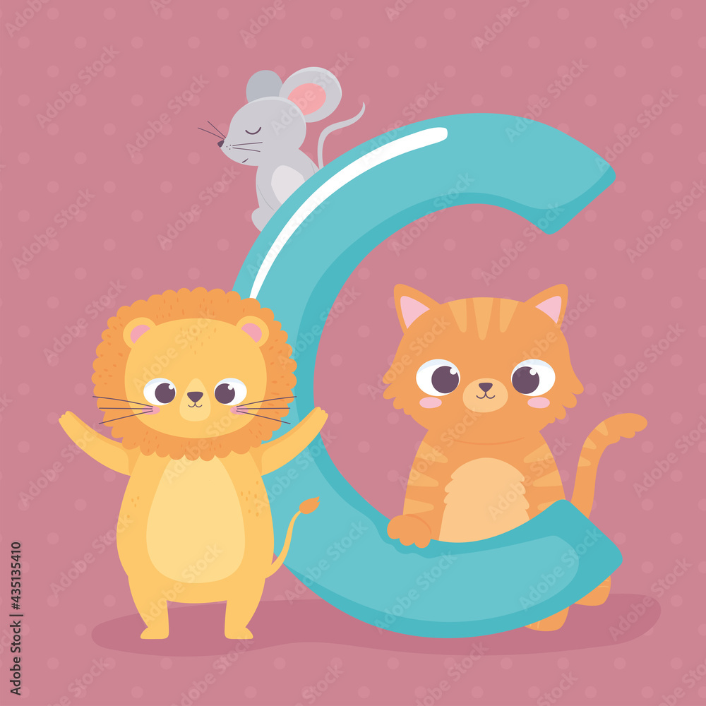 cute animals english alphabet cute animals english alphabet