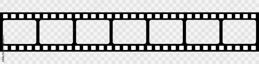 Film strip isolated on transparent background. Realistic photo frame. Vintage retro cinema movie filmstrip. Vector illustration.
Film strip isolated on transparent background. Realistic photo frame. Vintage retro cinema movie filmstrip. Vector illustration.