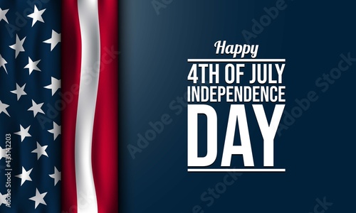 United States Independence Day Background. Fourth of July.