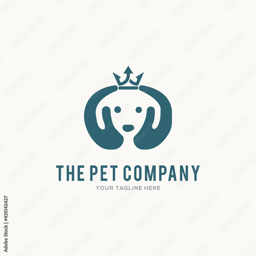 Minimalist, Pets and Animals Logo Royalty-free vector EPS original Logo
