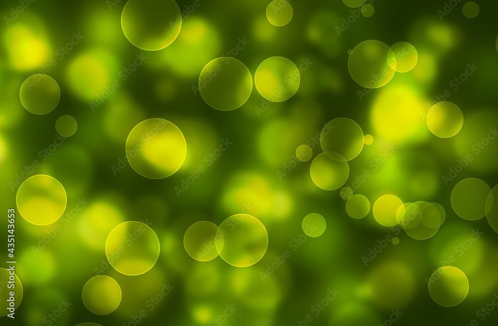 Obraz premium Abstract magical bokeh lights effect background. Colorful defocused lights. 3d illustration 