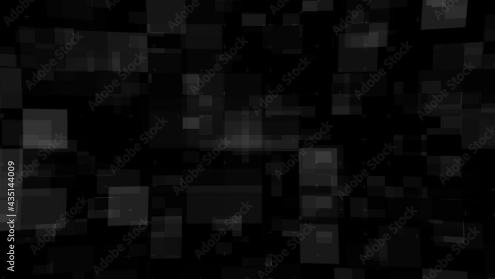 Digital abstract looped black white Digital abstract looped black white
