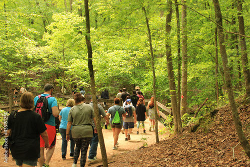 States parks all over America have hiking trials and nature trials, hikers can get back to the outdoors and wildlife and enjoy nature at its best.