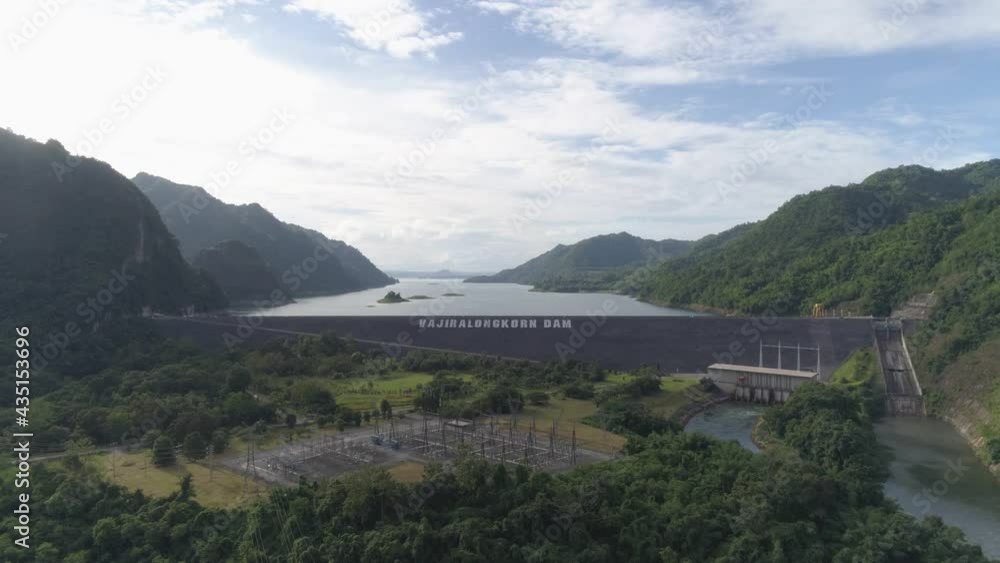 Dam's King of Thailand water power plant Dam's King of Thailand water power plant