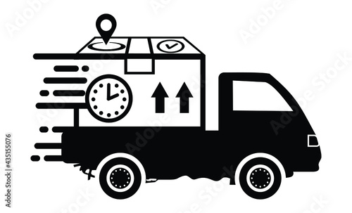 Wallpaper Mural Delivery  Service Logo vector Pictogram Torontodigital.ca