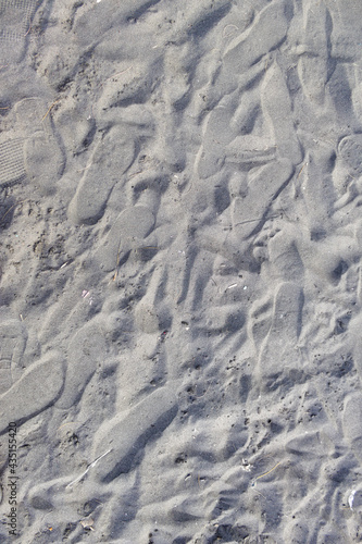 texture sand beach is gray