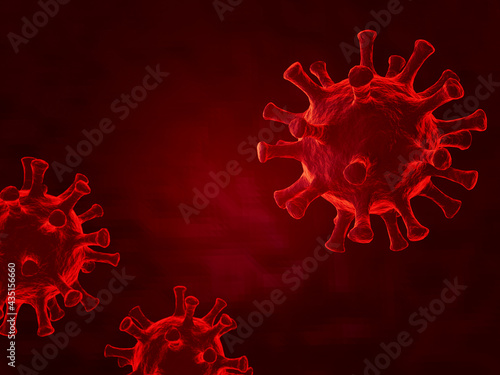 red blood cells,covid-19, coronavirus outbreak, virus floating in a cellular environment , coronaviruses influenza background, viral disease epidemic, 3D rendering of virus