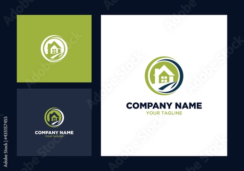 logo brand initial finance design best quality